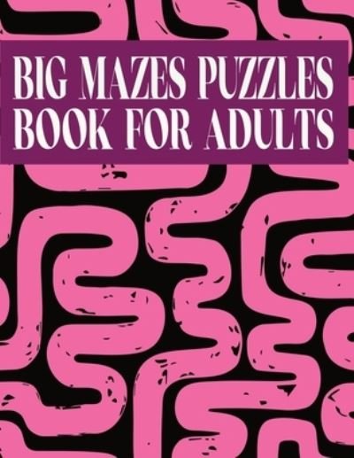 Cover for Kr Print House · Big Mazes Puzzles Book For Adults: 200 Mazes in Variety of puzzle styles Challenging with Hard Mazes Puzzles Book for Adults. (Taschenbuch) (2021)