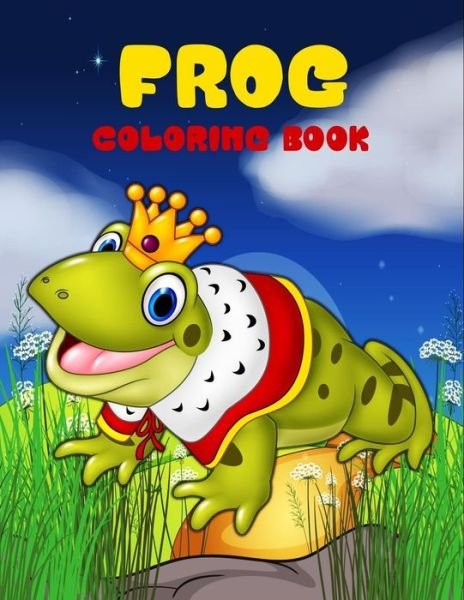 Cover for Flexi Lax · Frog coloring book (Paperback Bog) (2020)