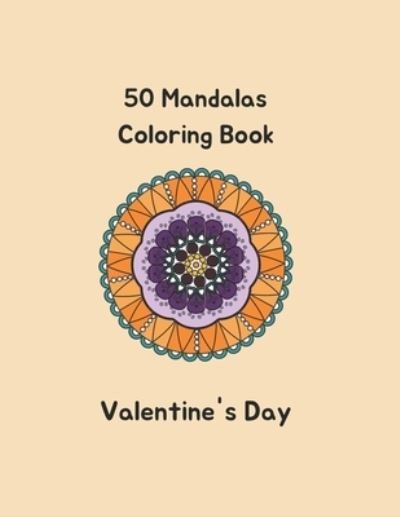 Cover for Favorite Planner · 50 Mandalas Valentine Coloring Book (Paperback Book) (2021)