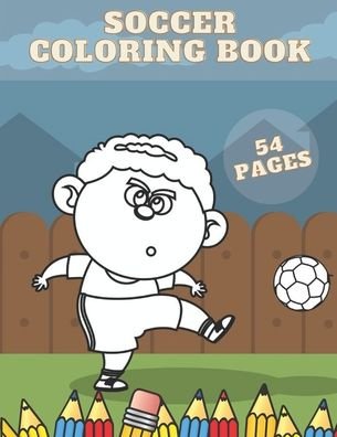 Cover for Black Mug · Soccer Coloring Book (Pocketbok) (2021)