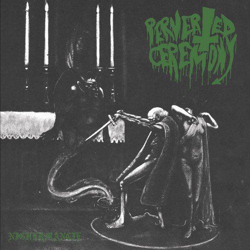 Cover for Perverted Ceremony / Witchcraft · Nighermancie / Black Candle Invoker - Split (LP) (2019)