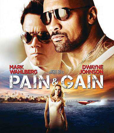 Cover for Pain &amp; Gain (Blu-ray) (2017)