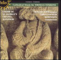 Cover for Christopher Robinson St Georg · Tomkins Cathedral Music (CD) (2013)