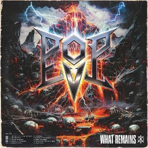 Cover for Pop Evil · What Remains (Splattered Orange Vinyl) (LP) (2025)