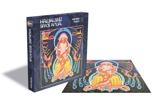 Space Ritual (500 Piece Jigsaw Puzzle) - Hawkwind - Brætspil - ZEE COMPANY - 0803341528666 - May 24, 2021