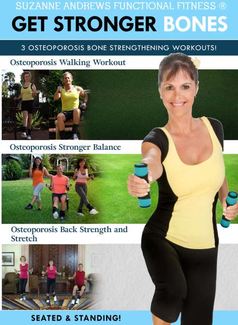 Cover for Suzanne Andrews · Get Stronger Bones 3 Workouts for Osteoporosis (DVD) (2016)