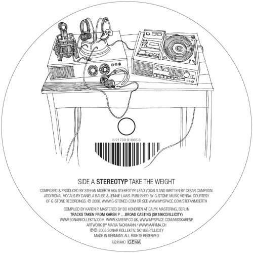 Cover for Stereotyp · Take The Weight (12&quot;) (2008)