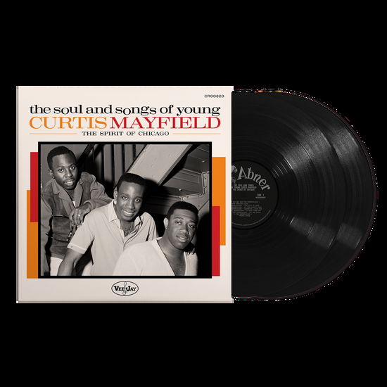 Cover for The Soul and Songs of Curtis Mayfield: The Spirit Of Chicago (LP) [Black Friday 2024 edition] (2024)