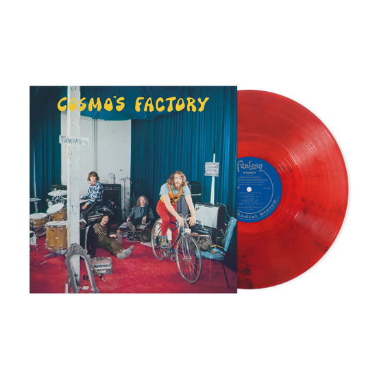 Cover for Creedence Clearwater Revival · Cosmo's Factory (LP) [2025 Remastered Red Smoke Vinyl edition] (2025)