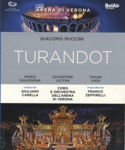 Cover for Arena Di Veronacarella · Pucciniturandot (Blu-ray) (2011)