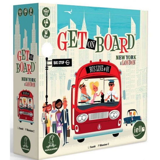 Cover for Iello · Get On Board (MERCH)