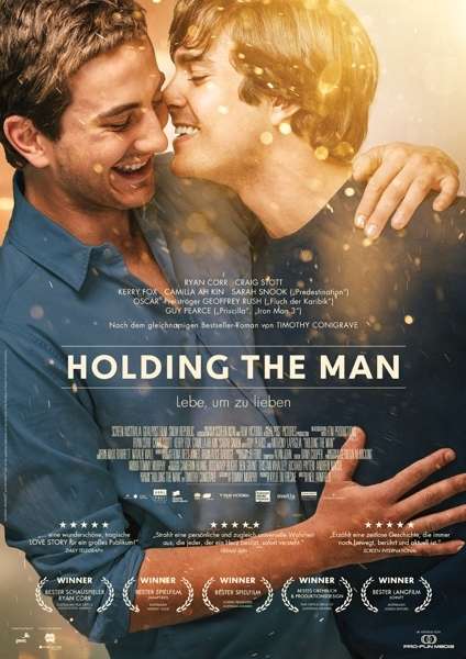 Cover for Guy Pearce / Geoffrey Rush · Holding the Man-lebe,um Zu Lieben (DVD) (2016)