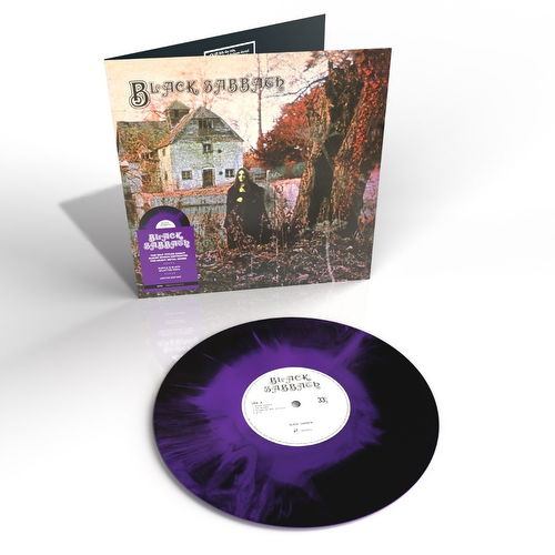 Black Sabbath · Black Sabbath (Black & Purple Splatter) (LP) [National Album Day 2022 edition] (2022)