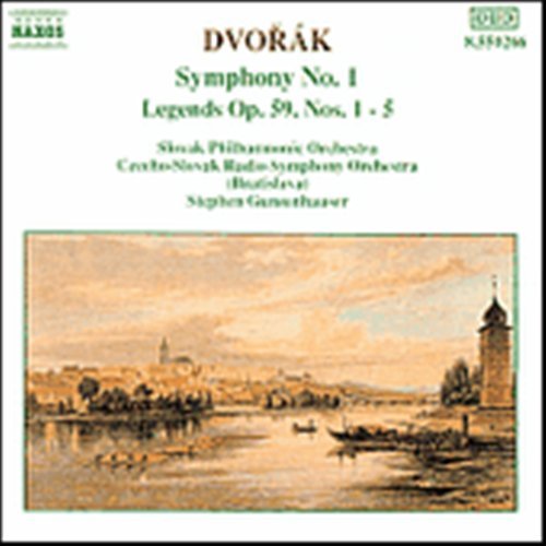 Symphony No.1/Legends 1-5 - Dvorak - Musik - Naxos - 4891030502666 - 26 mars 1993
