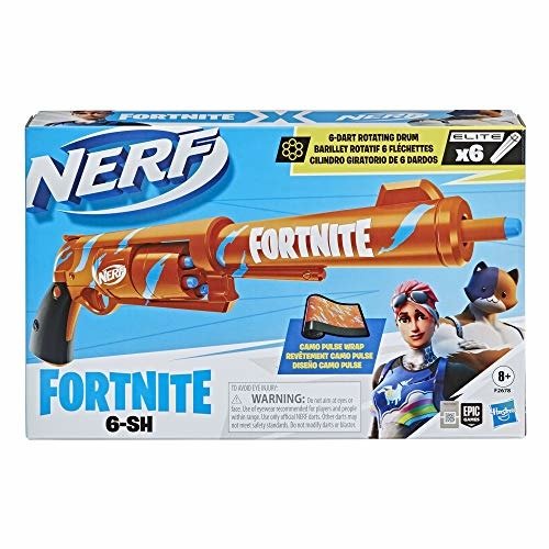 Cover for Nerf · NERF - Fortnite 6 Shooter (Toys)