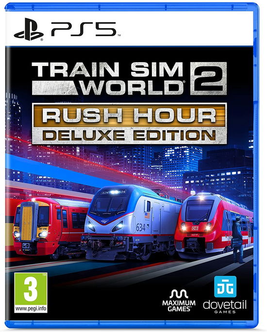 Cover for Maximum Games · Train Sim World 2 - Rush Hour Edition (PS5) [Deluxe edition] (2021)