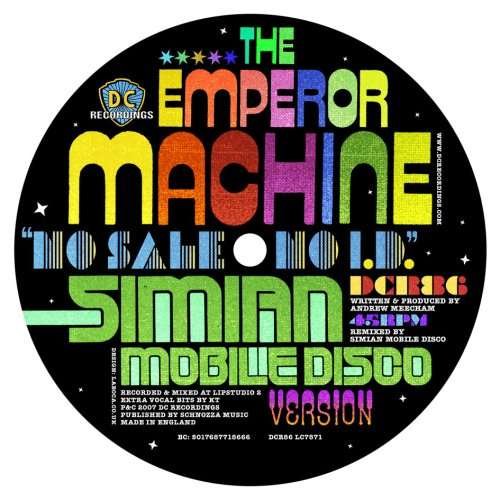 The Emperor Machine · No Sale No I.D. - Simian Mobile Dis (LP) [Simian Mobile Disco edition] (2008)