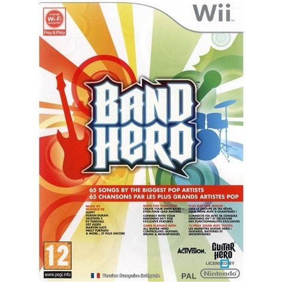 Cover for Activision · Band Hero: Standalone Game (Wii)
