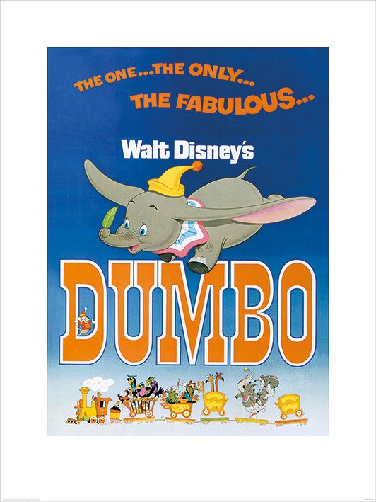 Cover for Disney: Pyramid · Dumbo - The Fabulous (Stampa 80X60 Cm) (MERCH)