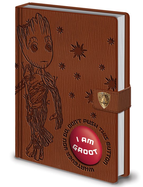 Cover for Guardians Of The Galaxy 2 · GUARDIANS OF THE GALAXY - Notebook A5 - I Am Groot (MERCH) (2019)