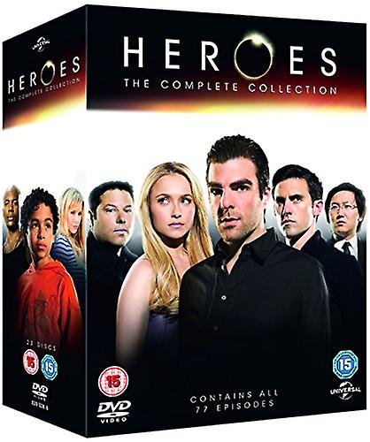Cover for Heroes Seasons 1 to 4 Complete Collection (DVD) (2015)