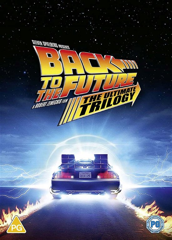 Cover for Back To The Future: 1. 2 And 3 · Back To The Future - The Ultimate Trilogy (DVD) (2020)