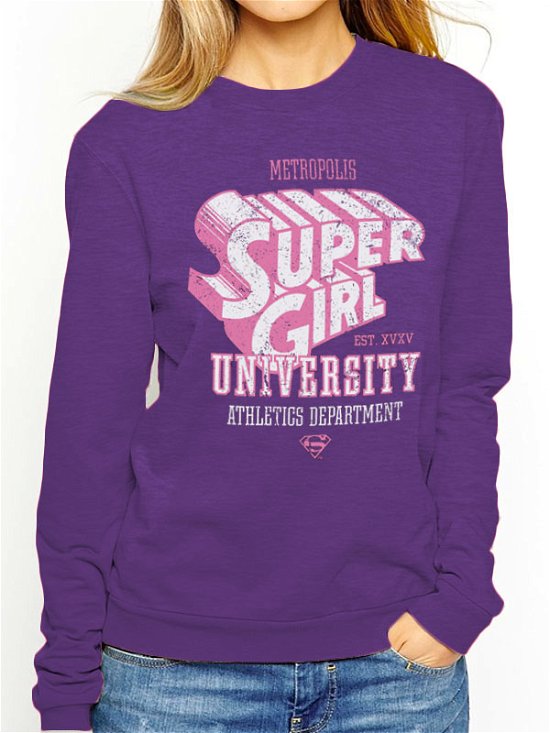 Metropolis University (Felpa Unisex Tg. Xl) - Supergirl - Merchandise -  - 5054015196666 - 
