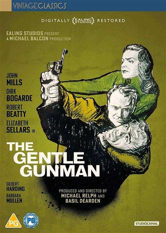 Cover for Basil Dearden · The Gentle Gunman (DVD) (2022)
