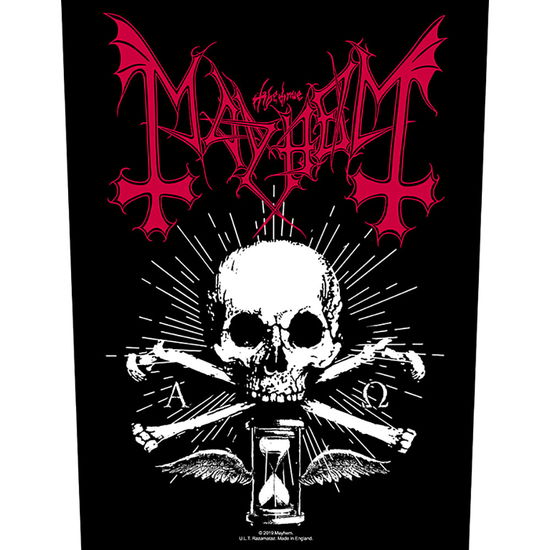 Cover for Mayhem · Alpha Omega Daemon (Backpatch) (Patch) [Black edition] (2019)