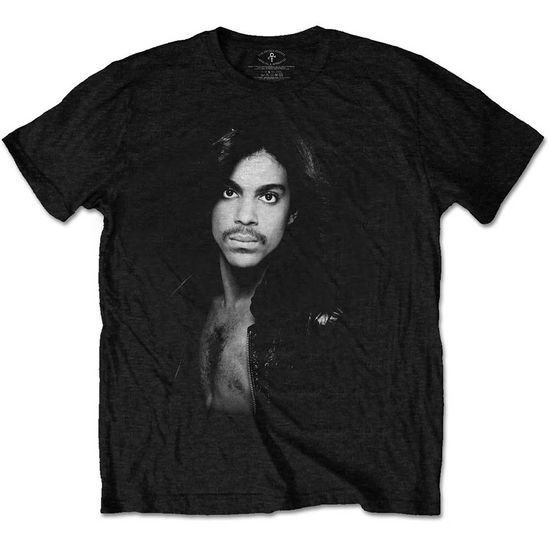 Cover for Prince · Prince Unisex T-Shirt: Leather Jacket (Black) (T-shirt) [size S] (2021)