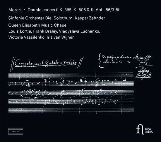 Cover for Wolfgang Amadeus Mozart · Double Concerti K.365, K.505 &amp; K.anh. 56/315f (CD) (2020)
