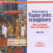 Cover for Capilla Flamenca · Vlaamse Steden En Begijnhoven 1400-1500 (CD) (2009)