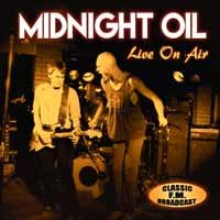 Cover for Midnight Oil · Live On Air (CD) (2017)