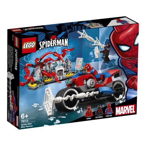 Cover for Lego · LEGO Spider Man: Spider-Man Bike Rescue (Legetøj) (2019)