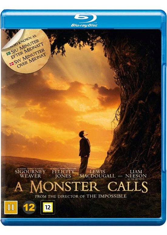 Cover for Syv Minutter Over Midnat · A Monster Calls (Blu-ray) (2017)