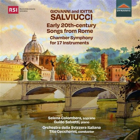 Cover for Salviucci / Colombera / Salvetti · Early 20th-century Songs from Rome Chamber (CD) (2022)