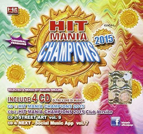 Cover for Aa. Vv. · Hit Mania Champions 2015 (CD) (2015)