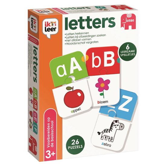 Ik leer: Letters (19566) - Jumbo - Produtos - Jumbo - 8710126195666 - 