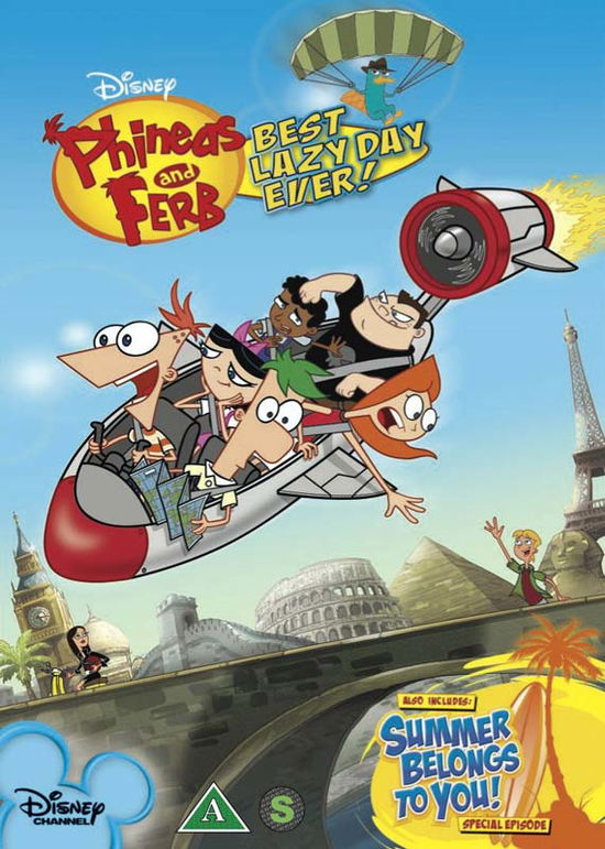 Cover for Phineas &amp; Ferb · Best Lazy Day Ever (DVD) (2012)