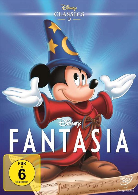 Cover for Fantasia - Disney Classics (DVD) (2017)