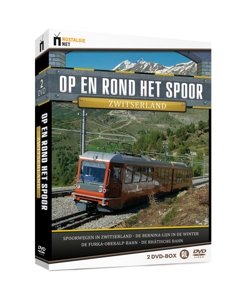 Cover for Op en rond het spoor Zwitserland (DVD) (2013)