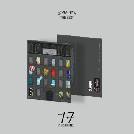 Cover for SEVENTEEN · 17 Is Right Here - Best Album (Digital Code + Merch) [Weverse Digital edition] (2024)