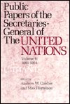 Public Papers of the Secretaries-General of the United Nations: Dag Hammarskjold, 1953-1956 - Dag Hammarskjold - Books - Columbia University Press - 9780231039666 - January 22, 1978