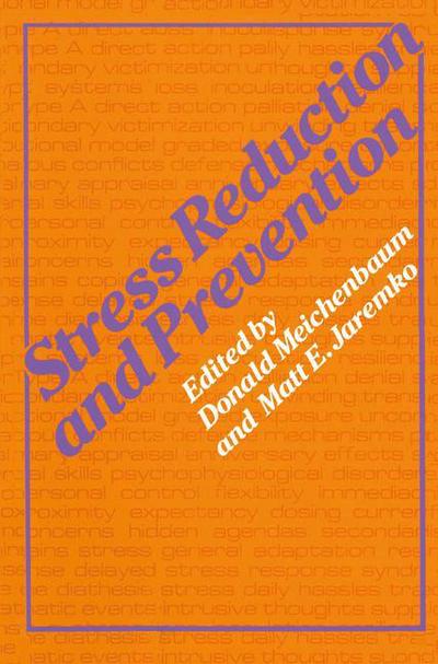 Cover for Meichenbaum · Stress Reduction and Prevention (Hardcover Book) [1989 edition] (1983)