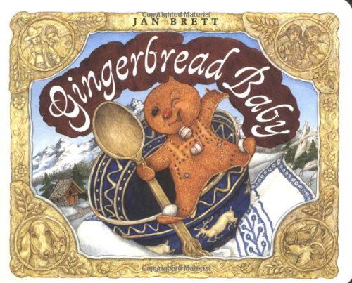 Cover for Jan Brett · Gingerbread Baby (Board book) (2003)