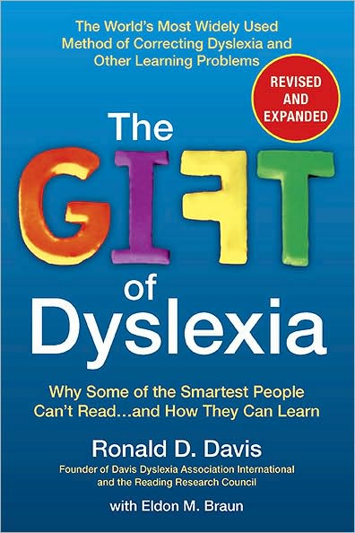 Cover for Ronald D Davis · The Gift of Dyslexia (Taschenbuch) (2010)