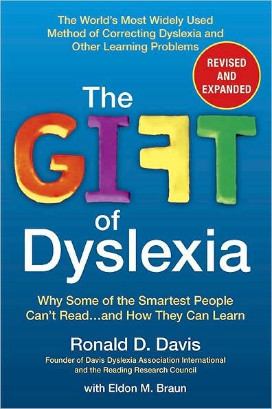 Cover for Ronald D Davis · The Gift of Dyslexia (Pocketbok) (2010)