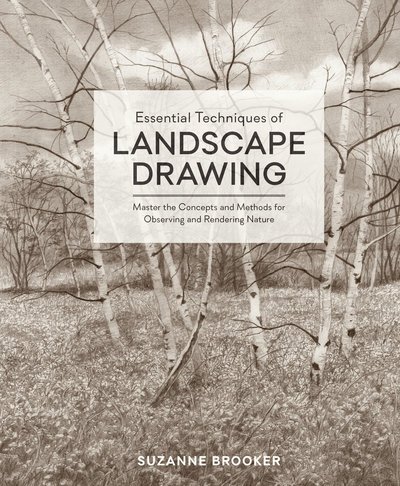 Cover for S Brooker · Essential Techniques of Landscape Drawing (Gebundenes Buch) (2018)