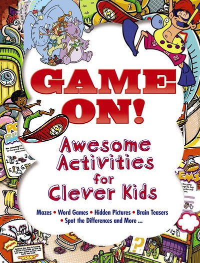 Cover for Dover Dover · Game on! Awesome Activities for Clever Kids (Paperback Book) (2018)