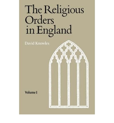 Religious Orders Vol 1 - David Knowles - Libros - Cambridge University Press - 9780521295666 - 27 de septiembre de 1979